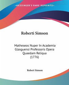 Roberti Simson - Simson, Robert