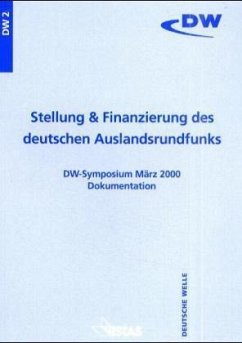 Stellung & Finanzierung des deutschen Auslandsrundfunks