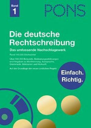 PONS Die deutsche Rechtschreibung PONS Die deutsche Rechtschreibung
