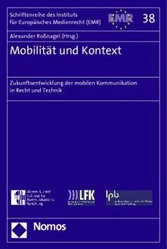 Mobilität und Kontext - Roßnagel, Alexander (Hrsg.)