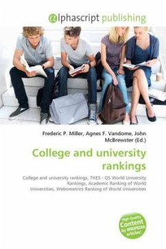 College and university rankings