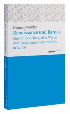 Renaissance und Barock. - Wölfflin, Heinrich