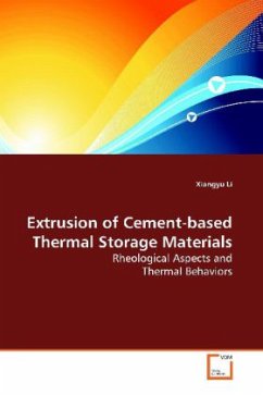 Extrusion of Cement-based Thermal Storage Materials - Li, Xiangyu