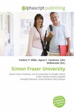 Cover Simon Fraser University