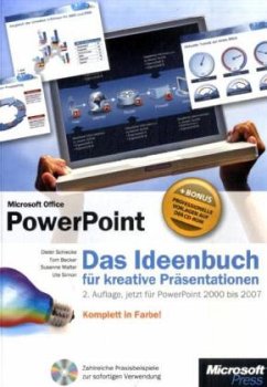 Microsoft Office PowerPoint - Das Ideenbuch für kreative Präsentationen, m. CD-ROM