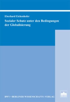 Cover Sozialer Schutz unter den Bedingungen der Globalisierung