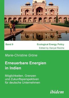 Erneuerbare Energien in Indien. Möglichkeiten, Grenzen und Zukunftsperspektiven für deutsche Unternehmen - Gröne, Marie-Christine