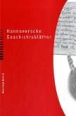 Hannoversche Geschichtsblätter Hannoversche Geschichtsblätter