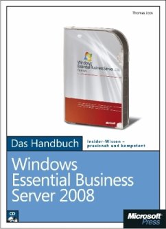 Windows Essential Business Server 2008, Das Handbuch, m. DVD-ROM - Joos, Thomas