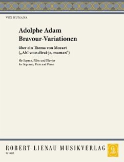 Cover Bravour-Variationen, Sopran, Flöte und Klavier