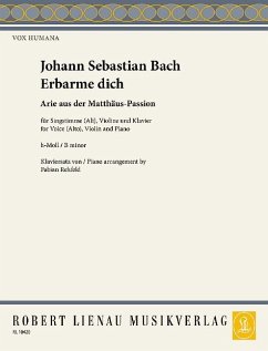 Cover Erbarme Dich. Arie (Matthäuspassion)