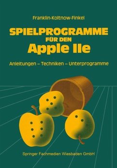 Spielprogramme für den APPLE IIe - Franklin, Howard