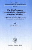 Die Rückforderung gemeinschaftsrechtswidriger nationaler Beihilfen