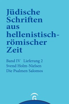 Die Psalmen Salomos - Holm-Nielsen, Svend