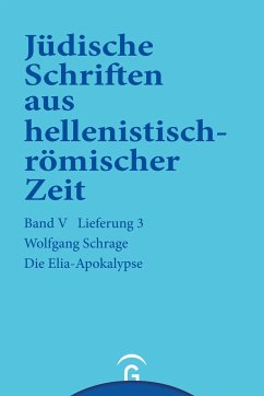 Die Elia-Apokalypse - Schrage, Wolfgang