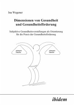 Dimensionen von Gesundheit und Gesundheitsförderung. Subjektive Gesundheitsvorstellungen als Orientierung für die Praxis der Gesundheitsförderung - Wegener, Ina