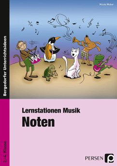 Lernstationen Musik: Noten - Weber, Nicole
