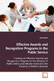 Effective Awards and Recognition Programs in the Public Service