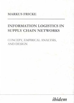 Information Logistics in Supply Chain Networks - Fricke, Markus