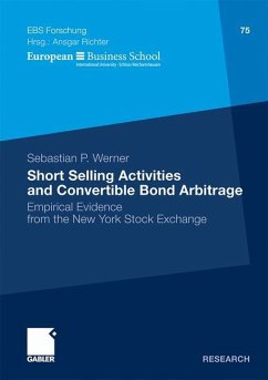 Short Selling Activities and Convertible Bond Arbitrage