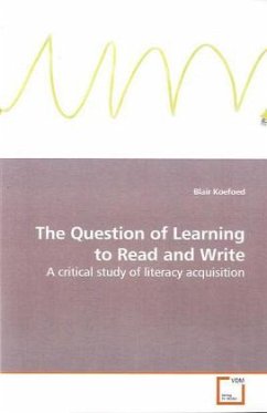 The Question of Learning to Read and Write - Koefoed, Blair