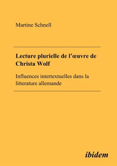 Cover Lecture plurielle de l'oeuvre de Christa Wolf