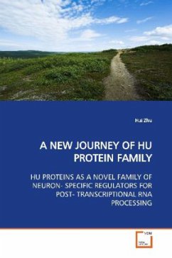 A NEW JOURNEY OF HU PROTEIN FAMILY - Zhu, Hui