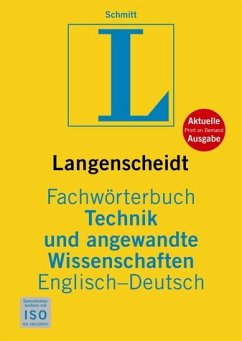 Langenscheidt: Fachwörterbuch Technik und angewandte Wissenschaften - Englisch-Deutsch / Langenscheidt: Dictionary of Technology and Applied Sciences - English-German