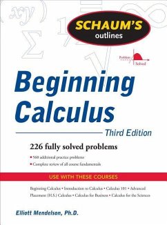 Schaum's Outline of Beginning Calculus, Third Edition - Mendelson, Elliott