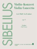 Violin-Konzert d-Moll op. 47, Partitur Violin-Konzert d-Moll op. 47, Partitur