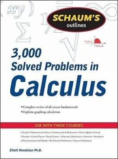 Schaum's 3,000 Solved Problems in Calculus - Mendelson, Elliott