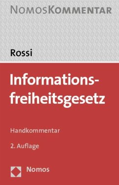 Informationsfreiheitsgesetz - Rossi, Matthias