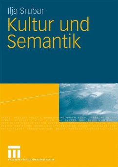 Kultur und Semantik - Srubar, Ilja