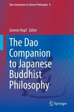 The Dao Companion to Japanese Buddhist Philosophy - Kopf, Gereon (Hrsg.)