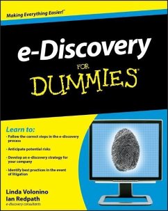 e-Discovery For Dummies - Volonino, Linda; Redpath, Ian