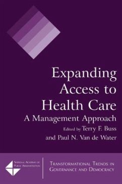Expanding Access to Health Care - Buss, Terry F; de Water, Paul N van