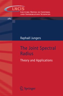 The Joint Spectral Radius - Jungers, Raphaël