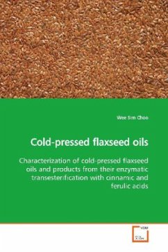Cold-pressed flaxseed oils - Choo, Wee Sim