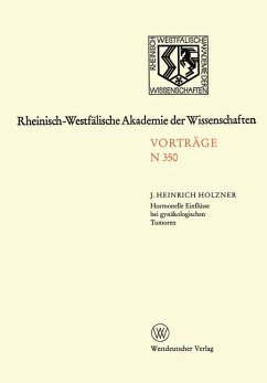 Hormonelle Einflüsse bei gynäkologischen Tumoren - J. Heinrich Holzner