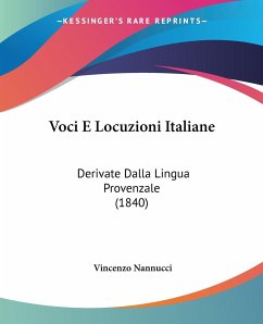 Voci E Locuzioni Italiane - Nannucci, Vincenzo