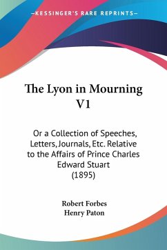 The Lyon in Mourning V1 The Lyon in Mourning V1