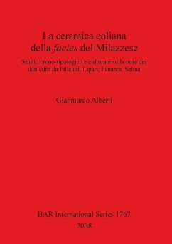 La ceramica eoliana della facies del Milazzese - Alberti, Gianmarco