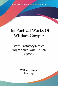 The Poetical Works Of William Cowper