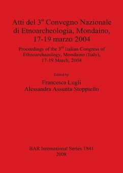 Cover Atti del 3o Convegno Nazionale di Etnoarcheologia, Mondaino, 17-19 marzo 2004