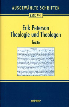 Theologie und Theologen 1