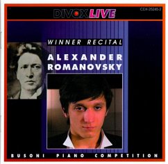 Winner Recital - Romanovsky,Alexander