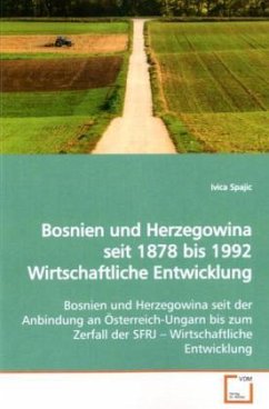 Bosnien und Herzegowina seit 1878 bis 1992 Wirtschaftliche Entwicklung - Spajic, Ivica