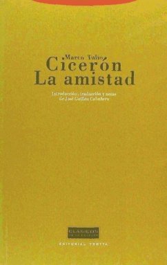 La amistad - Cicerón; Cicerón Marco Tulio