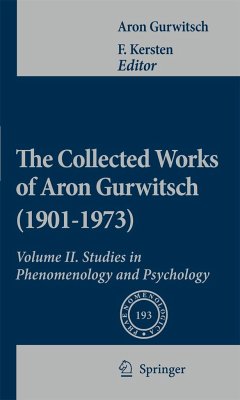 The Collected Works of Aron Gurwitsch (1901-1973), Volume II - Gurwitsch, Aron