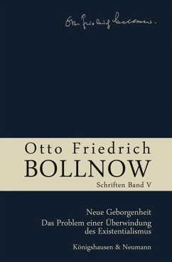 Cover Otto Friedrich Bollnow: Schriften - Band 5